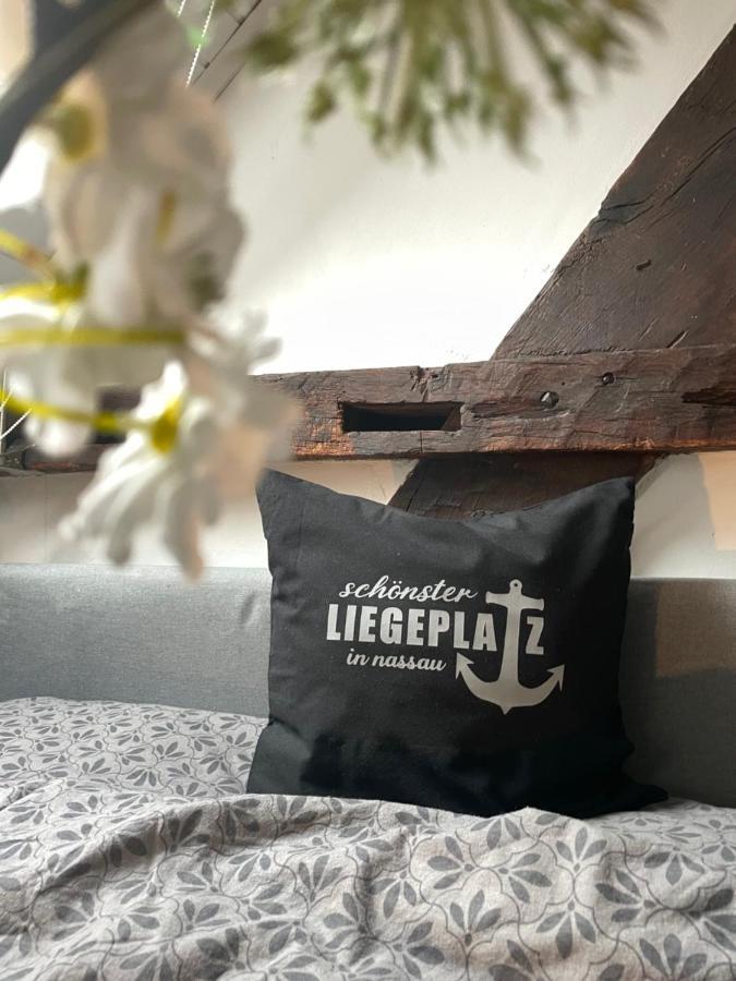 "Unterm Dach" In Nassau An Der Lahn Appartement Buitenkant foto