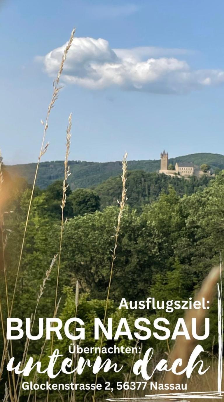 "Unterm Dach" In Nassau An Der Lahn Appartement Buitenkant foto